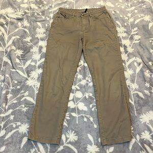 FDJ French Dressing Jeans Tan Olivia Straight Leg Jeans Sz 6